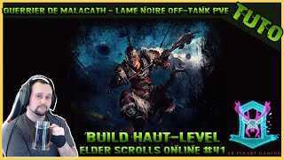 tuto fr Elder Scrolls Online  Build Lame noire tank pve 2023 [upl. by Ahsieuqal537]