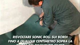 Istruzioni di posa del SONIC ROLL [upl. by Haroppiz]