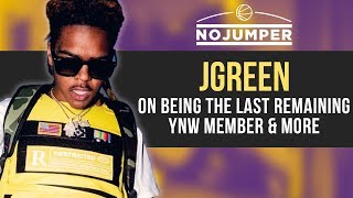 JGreen on being the last remaining member of YNW Future Plans [upl. by Enilada679]