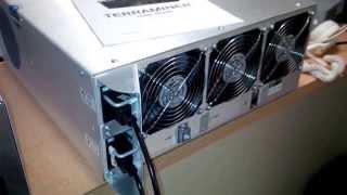 TerraMiner IV by CoinTerra Unboxing Video Bitcoin ASIC Miner [upl. by Enomas37]