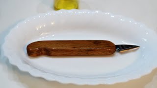 How to Make a Carving Knife [upl. by Nnyleve240]