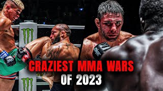 5 MustWatch MMA Brawls Of 2023 😤🔥 [upl. by Gittle]