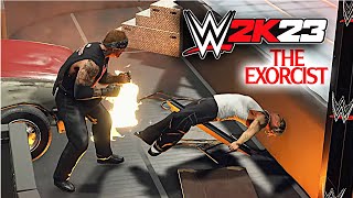 Deadman Summons The Exorcist  Undertaker vs Jeff Hardy 2002  WWE 2K23 PS5 [upl. by Ramilahs29]