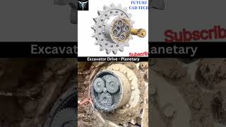 Excavator Drive Planetary Gear in solidwork futurecadtech automobile solidworkstutorial [upl. by Atiuqet16]