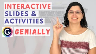 Create Interactive Slides and Activities for Students  Genially Overview [upl. by Ambert]