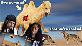 Are Camels OP TierZoo REACTION [upl. by Ennayelhsa]