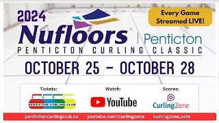 Matt Dunstone vs Evan Van Amsterdam  QUARTERS  Nufloors Penticton Curling Classic E [upl. by Anai]