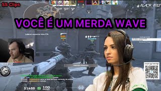 UMA MULHER HUMILHOU O WAVE NA FRENTE DE TODOS Ft FKS [upl. by Dnalwor]