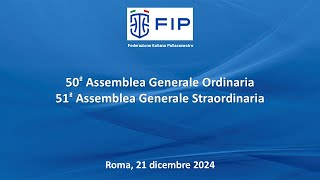 FIP Spiegazione straordinaria Assemblea 2024 [upl. by Charlotta]