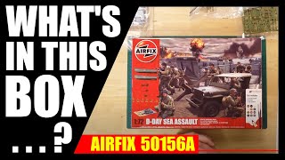 586  Airfix 50156A DDay Sea Assault Diorama 172 Scale [upl. by Nelli778]