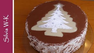 Winterapfeltorte  Weihnachtstorte  Apfelsahnetorte  Apfeltorte [upl. by Rednaskela]