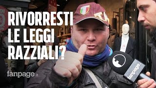 Come reagiresti alle leggi razziali [upl. by Freddi]