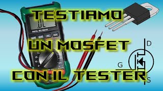 SEMPLICE TEST MOSFET [upl. by Giustino686]