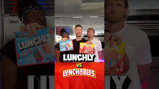 Lunchly ✅ vs Lunchables ❌ lunchly feastables drinkprime [upl. by Riaj]