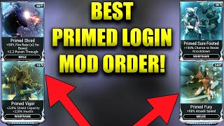 Best Warframe Primed Mods You Should Pick From Daily Login Rewards Warframe Beginners Guide [upl. by Ardnekat]