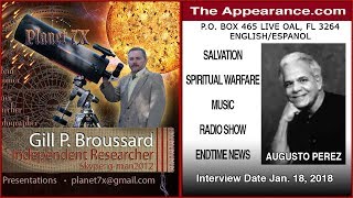 🌎Augusto Perez Interview Planet7X  Jan 18 2018 [upl. by Bernarr299]