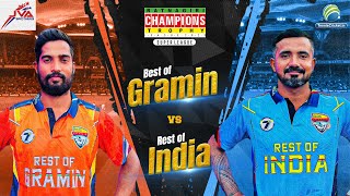 Best Of Gramin Vs Rest OF India Ratnagiri Champions Trophy 2023 [upl. by Anaihsat]