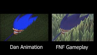 Shin Sonic Part 2  GameCover x FNF Animation Comparison [upl. by Haseena]