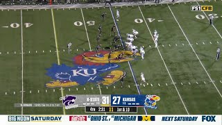 2023 Kansas State at Kansas  Football  Full Game [upl. by Kcirederf819]