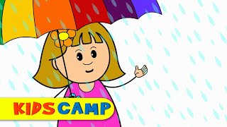 Rain Rain Go Away  Nursery Rhymes And Kids Songs by KidsCamp [upl. by Ttirrej]