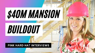 40M WATERFRONT HOME CONSTRUCTION TOUR  Hilary Musser Homes  Pink Hard Hat Interviews Ep 14 [upl. by Ahsieyk]