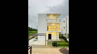 Sark Garden Villas  3 BHK with Home Theater Triplex Villas in Mokila Hyderabad  Sark Projects [upl. by Ymeon]