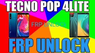 Tecno pop4 Lite Frp unlock toolone click pop 4 BC1s 322 unlock pattern [upl. by Ecienahs]