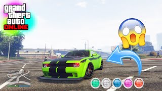 COMO PONER LAS LUCES DE COLORES GTA 5 ONLINE [upl. by Amble]