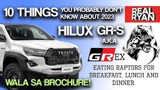 10 THINGS YOU PROBABLY DONT KNOW ABOUT HILUX GRS [upl. by Thunell]