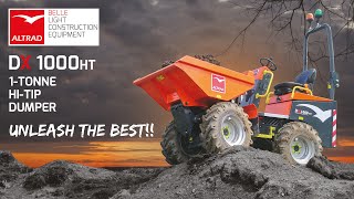 Altrad Belle DX 1000HT 1Tonne HiTip Dumper Advert [upl. by Aihsia]