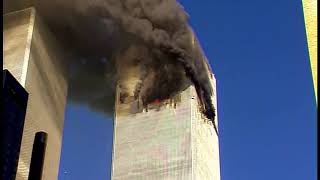 11 settembre 2001 secondo impatto al minuto 1545 Torri Gemelle Wtc Twin Towers amatoriale [upl. by Atorod222]