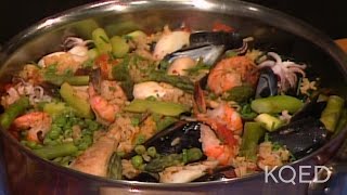 Paella Recipe  Jacques Pépin Todays Gourmet  KQED [upl. by Barra674]