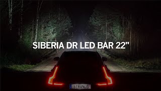 SIBERIA DR LED BAR 22quot  DRIVING LIGHT BEAM PATTERN  STRANDS LIGHTING DIVISION [upl. by Nyleikcaj]