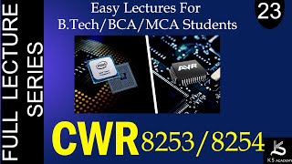 CWR OF 825354  Microprocessor And Microcontroller  BTech  Lect 23 [upl. by Ecnatsnoc339]