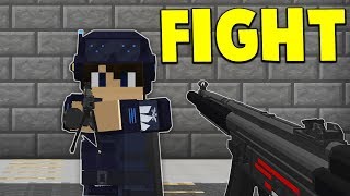 HUGE STAND OFF WITH ENEMIES  Minecraft WAR 35 [upl. by Elihu]