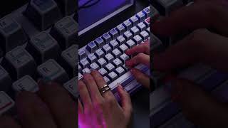 CTRL in Purple keyboard mechanicalkeyboard keys keycaps customkeyboard keyset gaming setup [upl. by Far564]