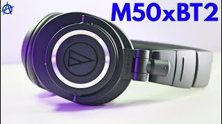 AudioTechnica ATHM50xBT2 Headphone Review  2021 Audio Test [upl. by Okimuy]