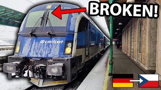 BROKEN DOWN in the COLD CD Railjet Business class train review Berlin  Prague [upl. by Yllop261]