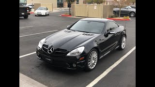 2008 Mercedes SLK55 AMG Exhaust Sound [upl. by Ellegna990]