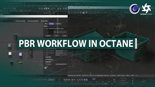 Octane for Cinema 4d  Simple PBR Texturing Workflow with Standard Material [upl. by Ayocat]
