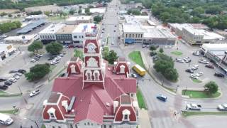 Parker County Courthouse Drone Footage [upl. by Ardin]