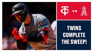 Twins vs Angels Game Highlights 42824  MLB Highlights [upl. by Donahue495]