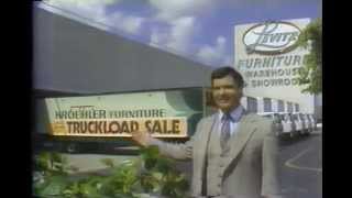 Levitz Furniture  Giant Truckload Sale 1980 [upl. by Ondrea]