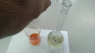 Ferrous chloride to ferric chloride FeCl2 to FeCl3 [upl. by Cristie]