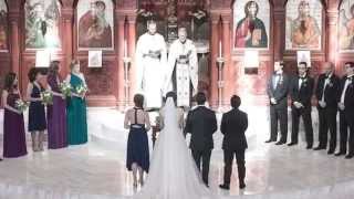 Curland  Stamis Wedding  St John the Baptist Greek Orthodox Church Las Vegas NV [upl. by Nolyat150]