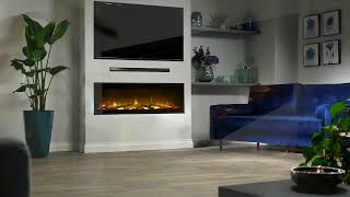 Ignite Evolve Electric Fireplaces by Dimplex  Dimplex Ignite Bold 50 Ignite Bold 60 74 amp 100 [upl. by Heindrick]