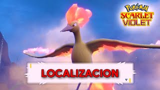 ✨como CAPTURAR A MOLTRES EN POKEMON ESCARLATA y PURPURA UBICACION  DONDE ESTA MOLTRES en PALDEA [upl. by Herald424]