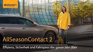 Effizienz Sicherheit und Fahrspass das ganze Jahr über mit dem AllSeasonContact 2 [upl. by Noseaj]