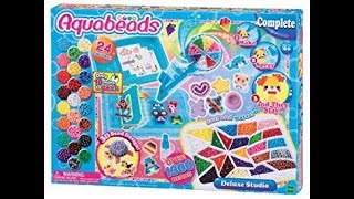 Aquabeads Deluxe Studio 2018 UK Unboxing [upl. by Elamrej722]