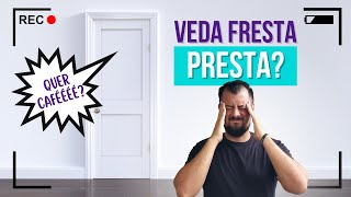 Isolamento Acústico Porta por 33 Reais Fita Veda Fresta Funciona [upl. by Solram]